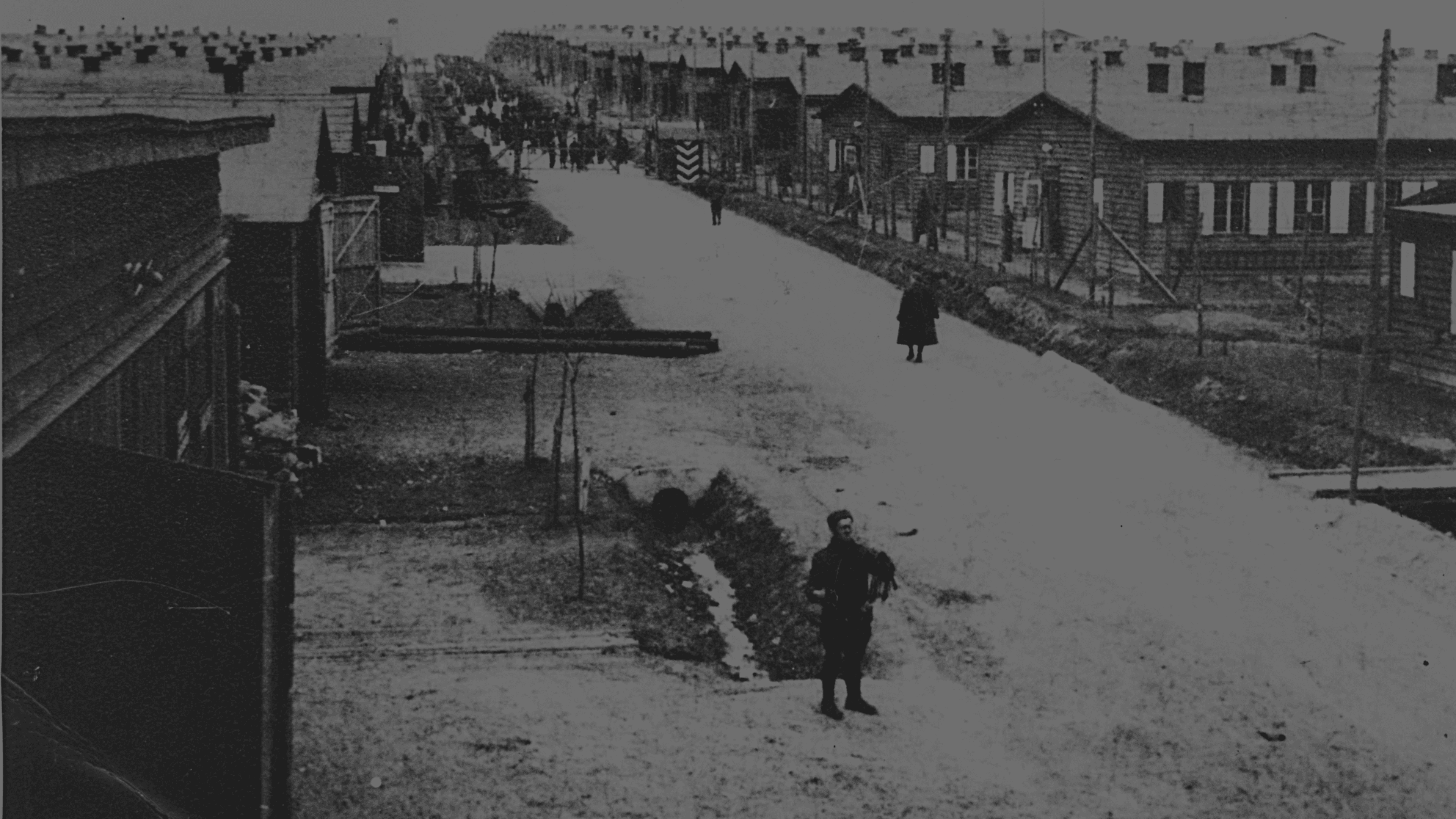 Vue d'archive du camp de prisonniers de guerre Oflag XVII A Edelbach